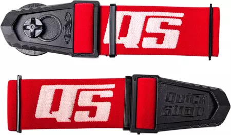 Cinturino in gomma per occhiali Effex di fabbrica rosso - QS-15