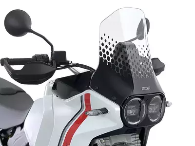WRS Enduro Ducati Desert X transparente Motorrad-Windschutzscheibe-3