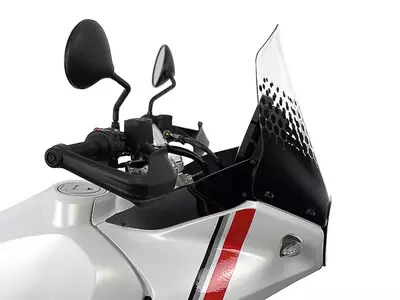 Parabrezza moto WRS Enduro Ducati Desert X trasparente-4