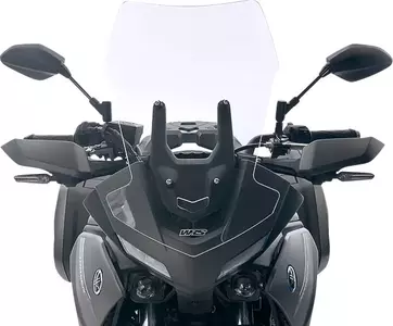 Motorrad Windschutzscheibe WRS Tour Yamaha MT-07 Tracer transparent - YA027T