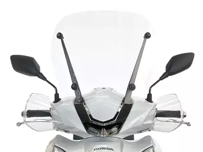 Motorrad Windschutzscheibe WRS Inter Honda SH 150 350 transparent - HO049T