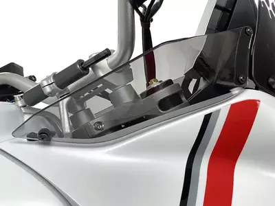 WRS Ducati Desert X tmavý deflektor na motorku-4