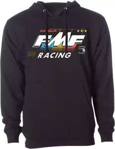 FMF Retro φούτερ με κουκούλα μαύρο XL - FA20121900BLKXL