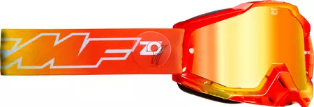 FMF Powerbomb Osborne occhiali da moto in vetro specchiato rosso-1