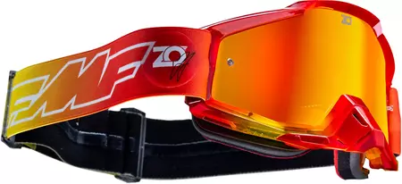 FMF Powerbomb Osborne occhiali da moto in vetro specchiato rosso-3