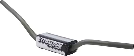 Mosse Racing manubrio in alluminio 1-1/8 argento-2