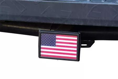 Osłona zaczepu odbiornika LED z flagą USA-4