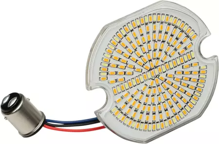 LED priekšējā indikatora ieliktnis Kuryakyn oranžs/balts - 2933
