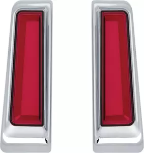 LED galinio skydelio žibintai "Kuryakyn Saddlebag" raudonos spalvos - 2900
