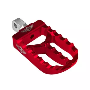 Heinz Bikes MX V2 suporturi pentru picioare din aluminiu roșu-5