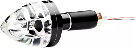 LED vasakpoolne indikaator Mo-Blaze Cone Motogadget must - 6001011