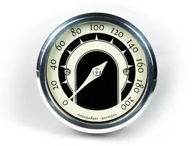 Motocyklový tachometer 49mm Motogadget leštený - 5001014