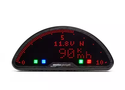 Velocímetro para motas Pro Motoscope Motogadget preto - 1005030