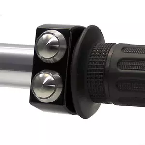 2P 22mm combinație comutator Motogadget negru de oțel negru - 4002026