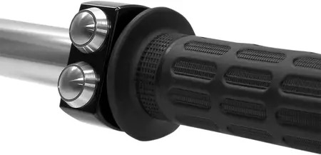 Interruptor combinado 2P Motogadget acero negro - 4002021