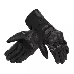 Mănuși de motocicletă din piele Rebelhorn Range negru M-1