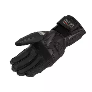 Rebelhorn Range kožené rukavice na motorku černá/světle šedá S-3