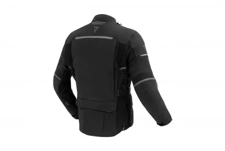 Rebelhorn Range giacca da moto in tessuto nero XS-2