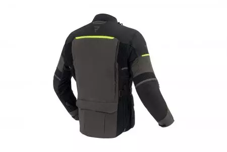 Rebelhorn Range tekstilna motociklistička jakna antracit-crna-fluo žuta M-2