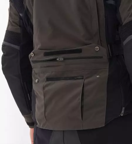 Rebelhorn Range tekstilna motociklistička jakna antracit-crna-fluo žuta 7XL-9
