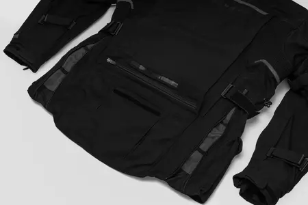 Rebelhorn Range antracitno črna in rumena fluo 9XL tekstilna motoristična jakna-10