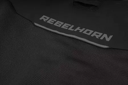 Rebelhorn Wave grå motorcykeljakke i tekstil M-5