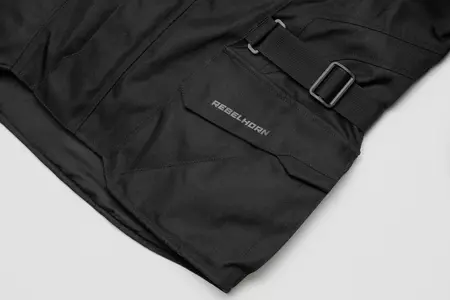 Rebelhorn Scout tekstilna motoristička jakna, crna M-6