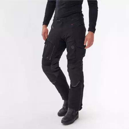 Rebelhorn Range tekstilne motociklističke hlače, crne M-3