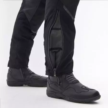Rebelhorn Range Pantaloni de motocicletă din material textil negru M-9