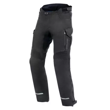 Pantaloni de motocicletă Rebelhorn Scout din material textil negru L - RH-TP-SCOUT-01-L