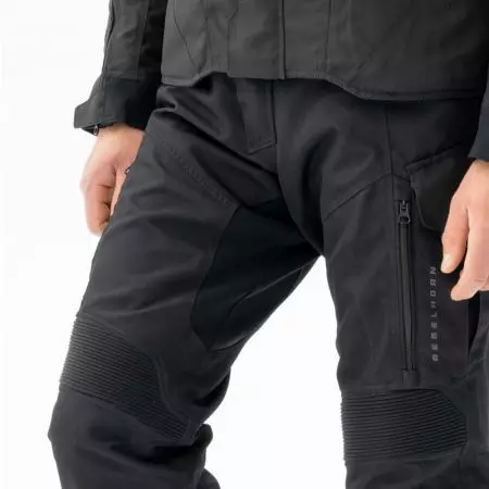 Pantalon moto textile Rebelhorn Scout noir L-6