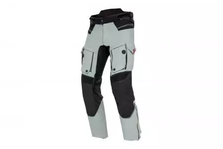 Pantaloni da moto in tessuto Rebelhorn Range grigio-nero-rosso XS-1