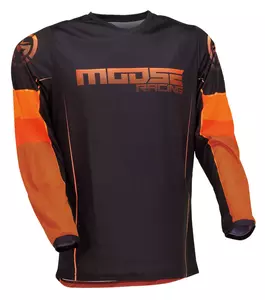 Moose Racing Qualifier крос ендуро суитшърт черен и оранжев 2XL - 2910-7200
