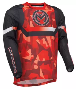 Moose Racing Sahara Cross Enduro Sweatshirt schwarz und rot M-1