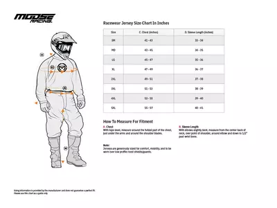 Moose Racing Sahara melns un oranžs kross enduro treniņtērps S-4
