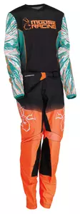 Bluza młodzieżowa cross enduro Moose Racing Agroid czarno-pomarańczowo-zielona XS-2