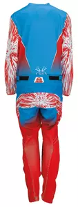 Moose Racing Agroid blå/röd cross enduro-tröja för ungdomar M-2