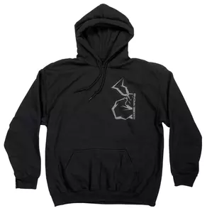 Moose Racing Half Agroid hoodie zwart L - 3050-6354