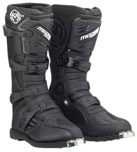 Moose Racing Qualifier MX topánky na motorku čierne 13 - 3410-2587