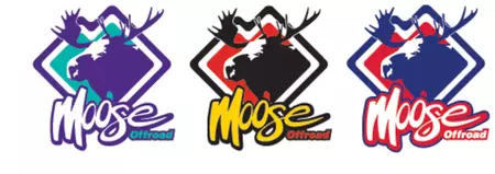 Adesivi Moose Racing 3 pezzi. - 4320-2531