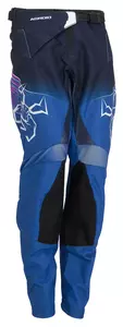 Moose Racing Agroid blå/pink cross enduro-bukser til unge 18 år - 2903-2261