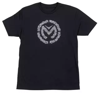T-Shirt Moose Racing Fractured czarno/srebrny L  - 3030-22755
