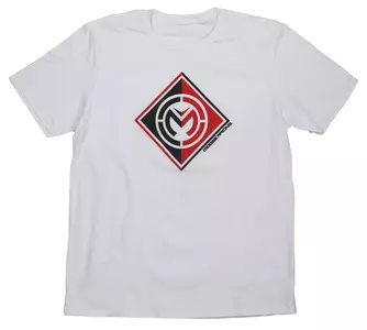Camiseta Moose Racing Insignia blanca S - 3030-22708