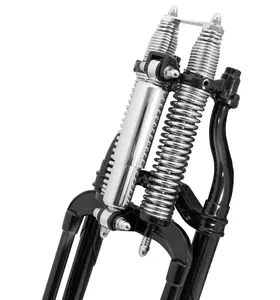Amortecedor de suspensão dianteira Classic Bike 25,4 mm preto-6
