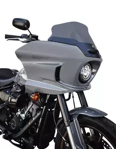 "Klock Werks Flare" tamsių dūmų motociklo priekinis stiklas-10
