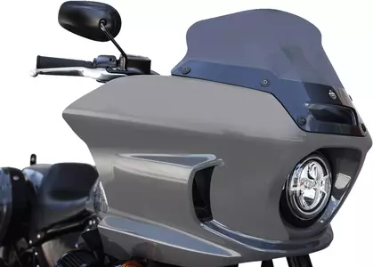 Klock Werks Flare sötét füst motorkerékpár szélvédő-7