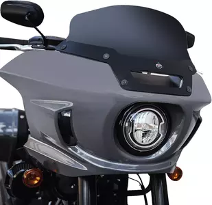 "Klock Werks Flare" tamsių dūmų motociklo priekinis stiklas-9