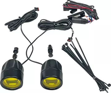 "Custom Dynamics" LED šviesų juostos geltonos juodos spalvos-2