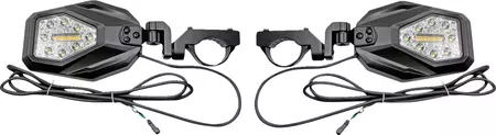 Custom Dynamics SXS backspeglar med blinkers svart matt - SXS-MIRROR