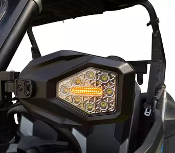 Custom Dynamics SXS backspeglar med blinkers svart matt-2